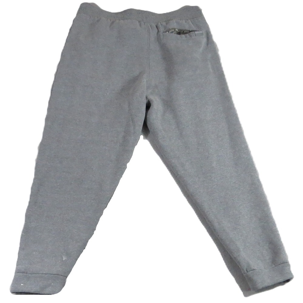 Modern Burlebo Everyday Fleece Joggers Men Medium MD Heather Gray Sweatpants Gym